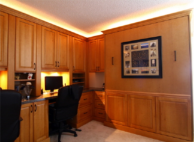 wood office cabinets