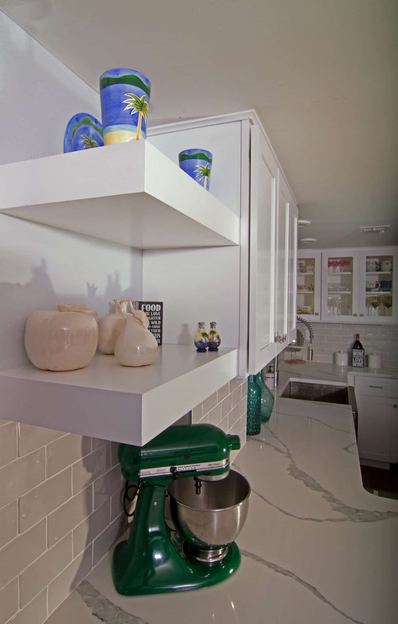mccabinet kitchen shelf