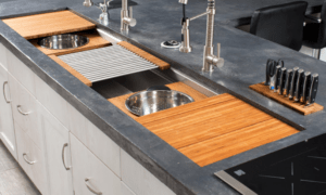galley sink, luxury sink, kitchen design