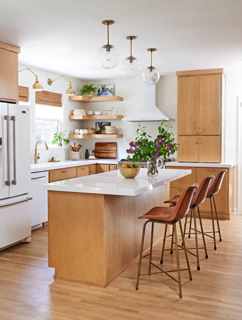 earth toned cabinetry